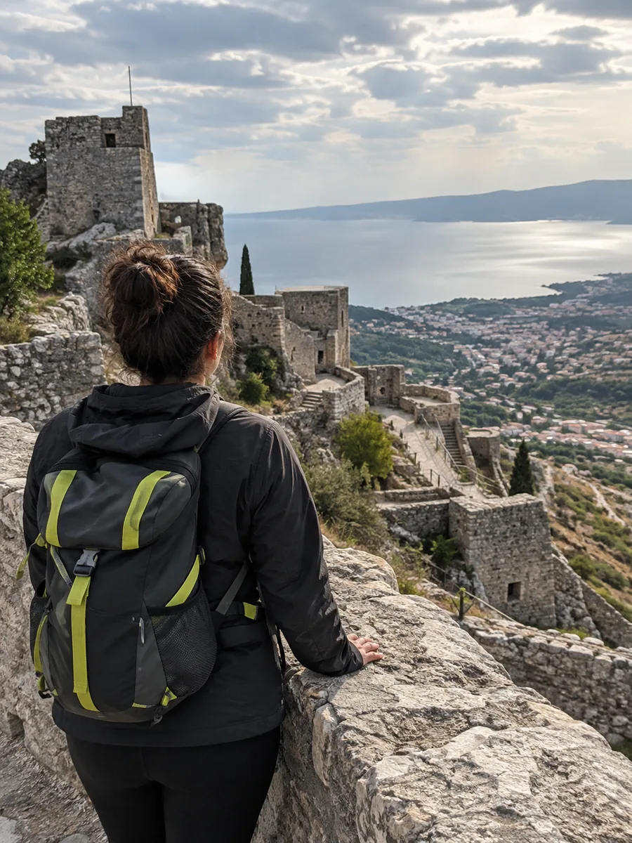 Vista en la Fortaleza de Klis